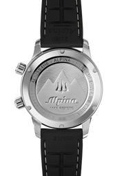 Relógio Alpina Seastrong Diver 300 Heritage Silver AL-525S4H6